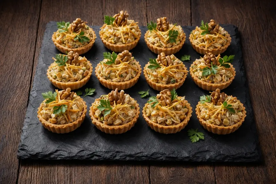 Гнездо глухаря с куриной грудкой, маринованными огурчиками и картофельным хворостом